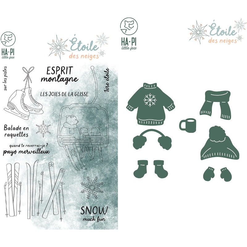 Winter Clothing Photo - Troqueles de corte Hapi en invierno,
