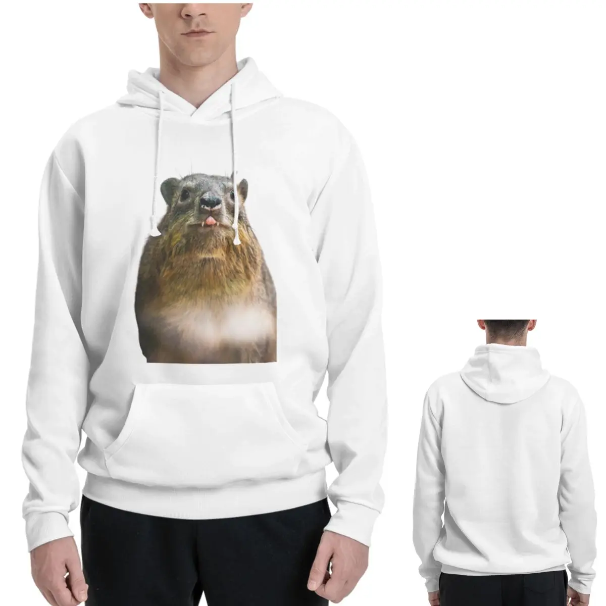 Winter Clothing Photo - Rock Hyrax foto lindo vampiro patata