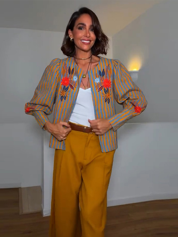 Winter Clothing For Woman - Chaqueta de otoño 2026 con bordado