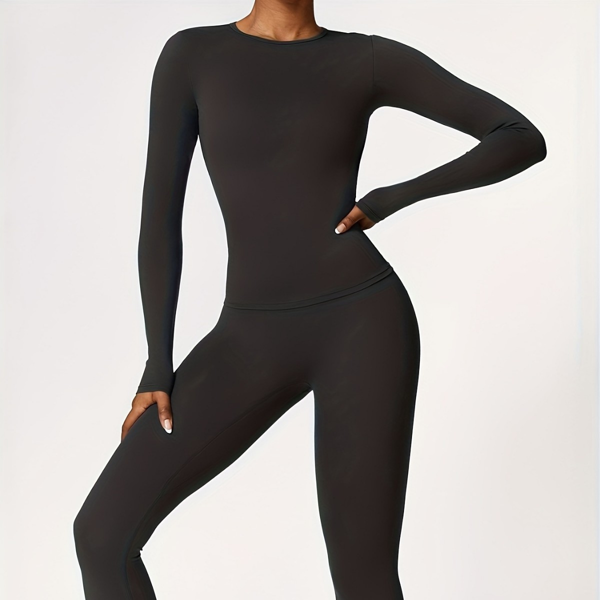 Traje de yoga ajustado, ropa d - Winter Clothing For Woman reseña y precio