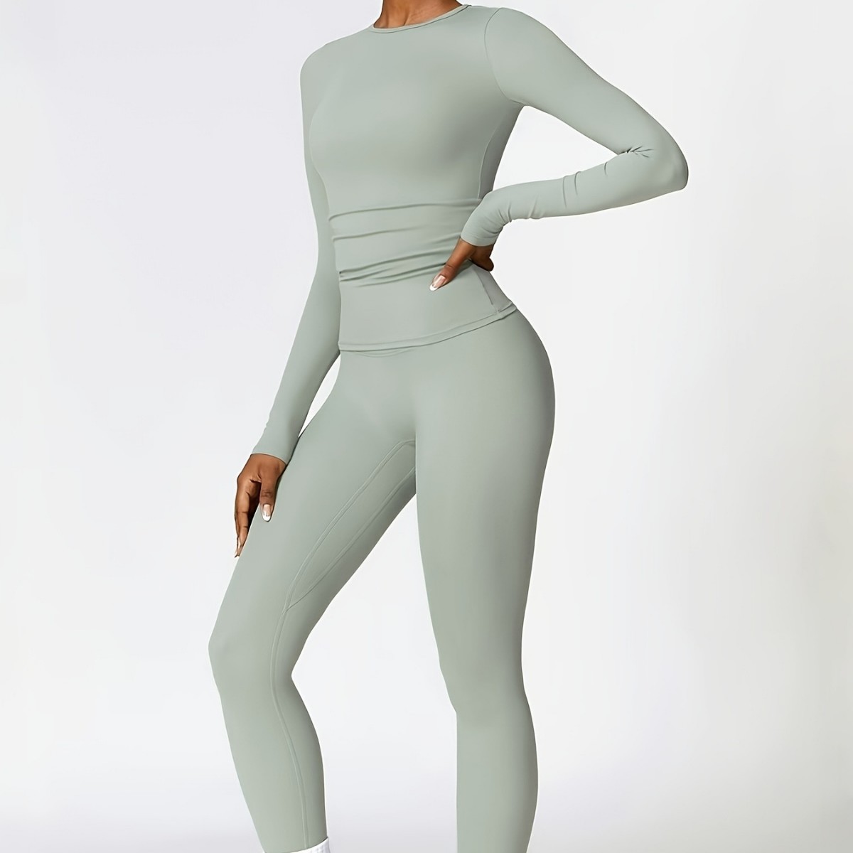 Traje de yoga ajustado, ropa d - Winter Clothing For Woman reseña y precio