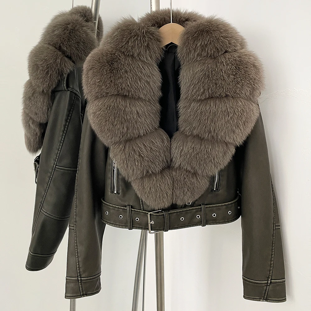 Chaqueta de piel sintética de  - Winter Clothing Store reseña y precio