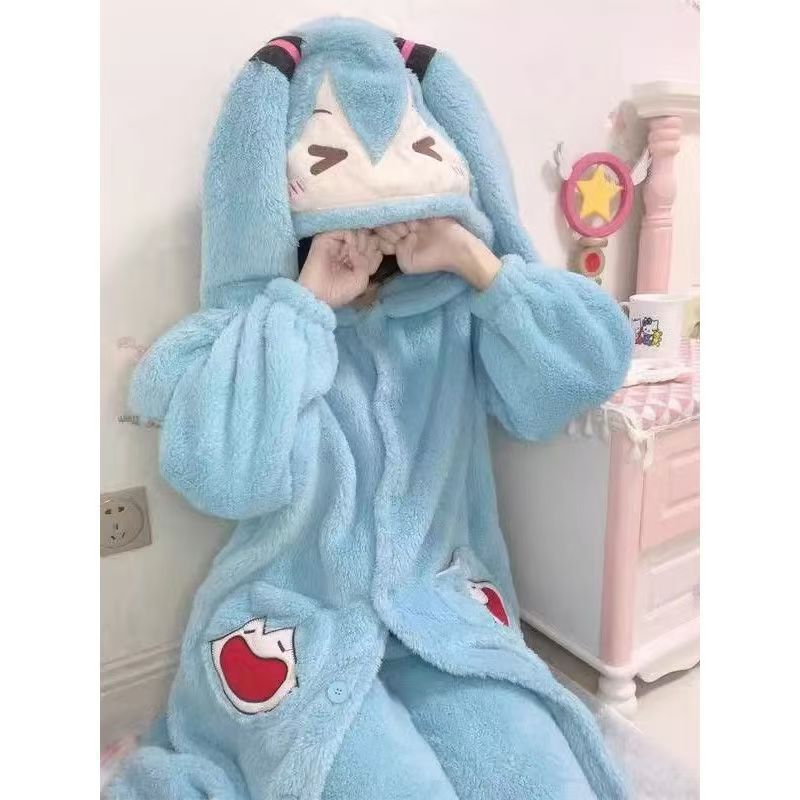 Pijamas de Anime Miku, Lindos  - Winter Clothing Anime reseña y precio