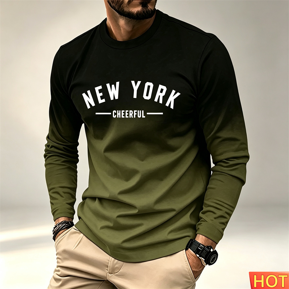 Nueva camiseta de manga larga  - Winter Clothing New York reseña y precio