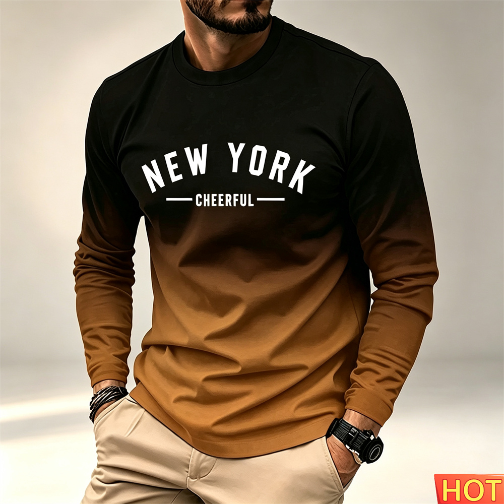 Nueva camiseta de manga larga  - Winter Clothing New York reseña y precio